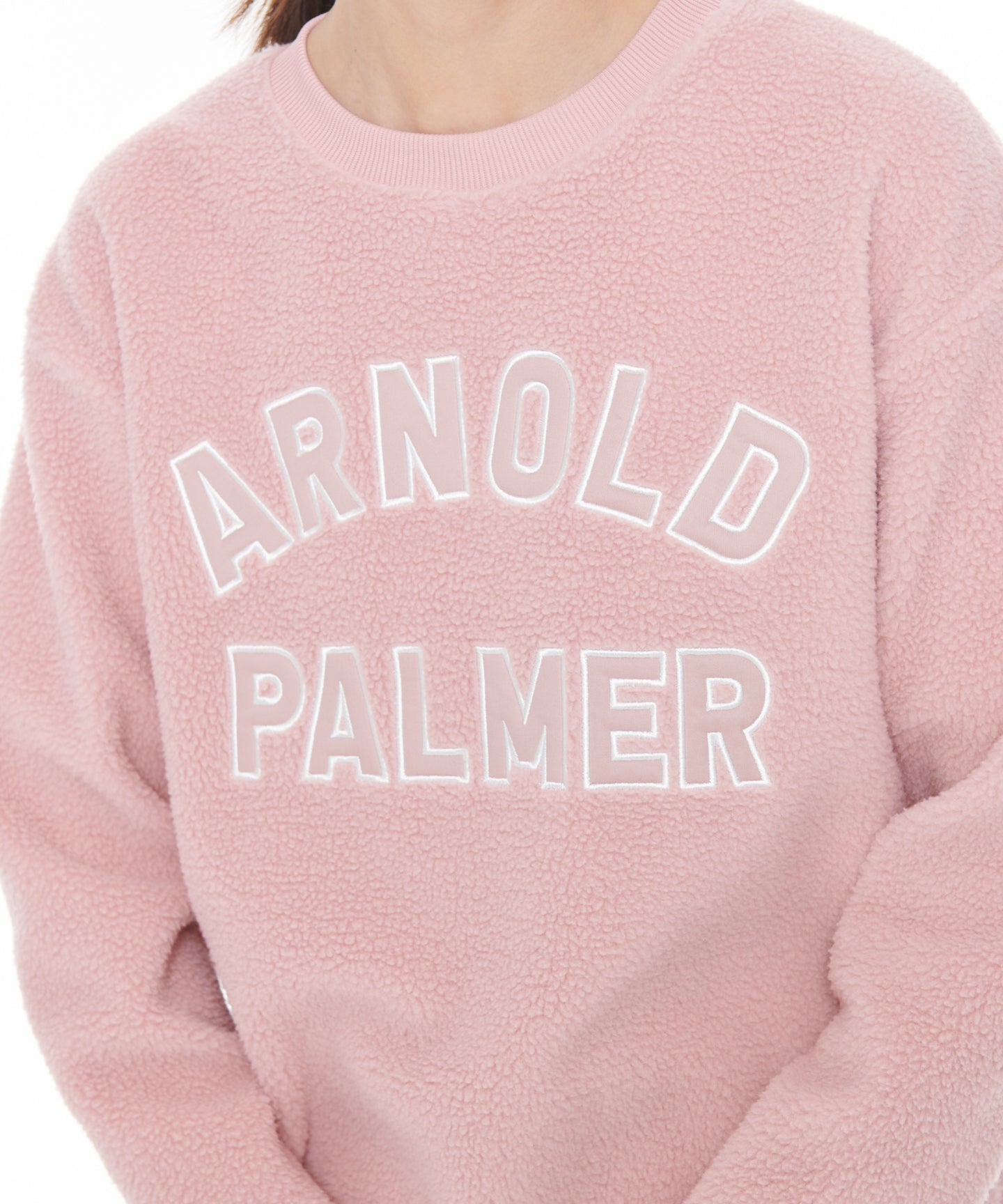 Arnold Palmer 【残り2点】ボアフリースシェアロゴプルオーバー